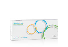 Orthovisc is a high–molecular weight hyaluronan injection. Hyaluronan (also called hyaluronic acid or HA) is a naturally occurring substance in the body that helps lubricate and cushion joints. In individuals with osteoarthritis, the natural HA in the joint becomes thinner and less effective, leading to stiffness, discomfort, and reduced mobility.